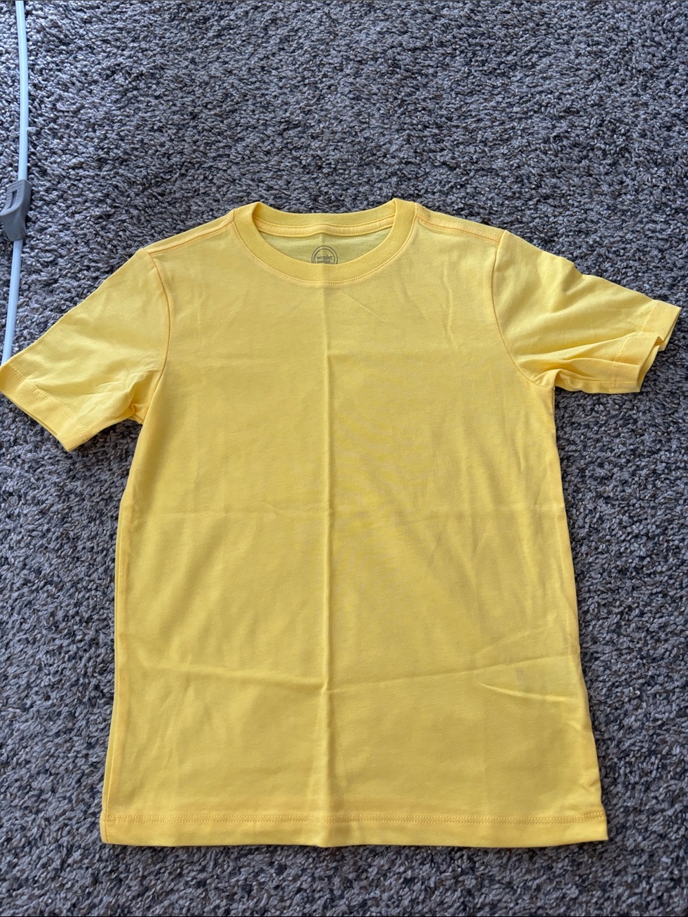 wonder nation Bright Yellow Short Sleeve Tee